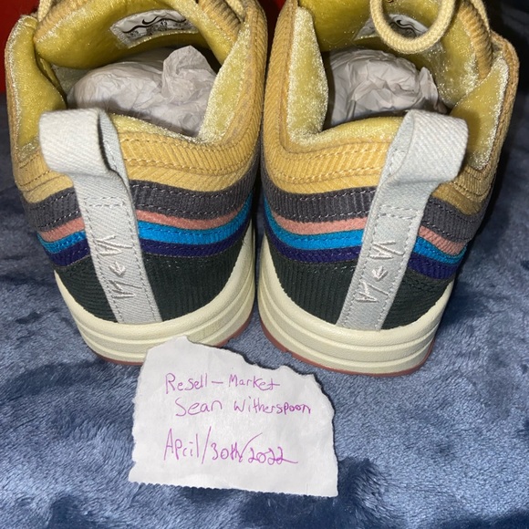 New Nike Air Max 1/97 Sean Wotherspoon size 9.5. Worn once around the house - Picture 2 of 12